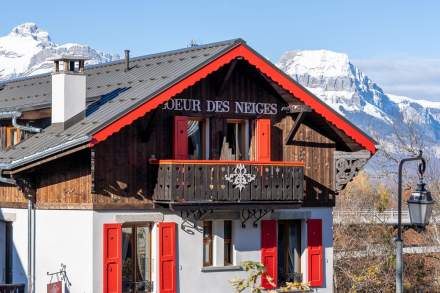 Hôtel Coeur des Neiges, Saint-Gervais-Les-Bains, façade Hôtel de Charme