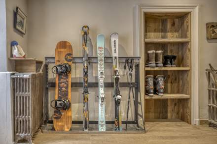 Local à ski au Coeur des neiges