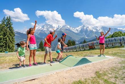 Activités avec les enfants à Saint Gervais