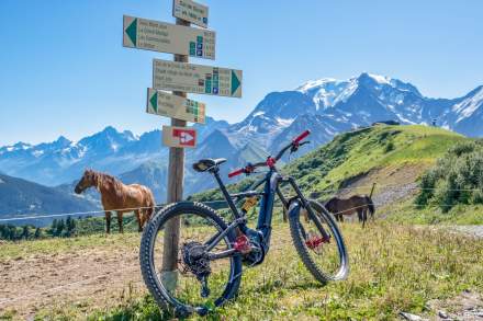 Vélo à la montagne