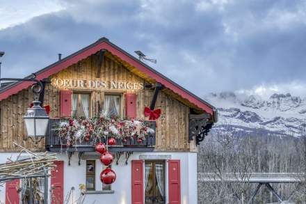 Hôtel Coeur des Neiges, Saint-Gervais-Les-Bains, façade Hôtel de Charme