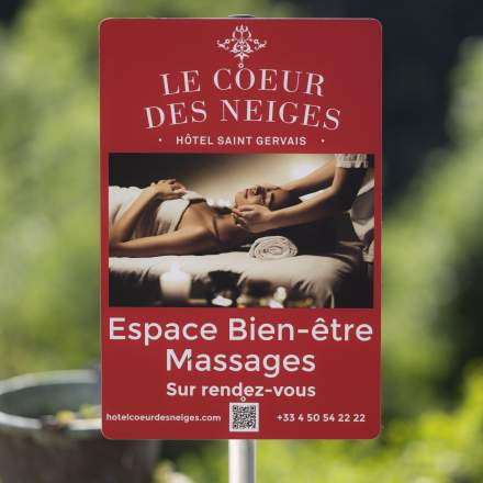 Espace bien-être à l'hôtel COEUR DES NEIGES